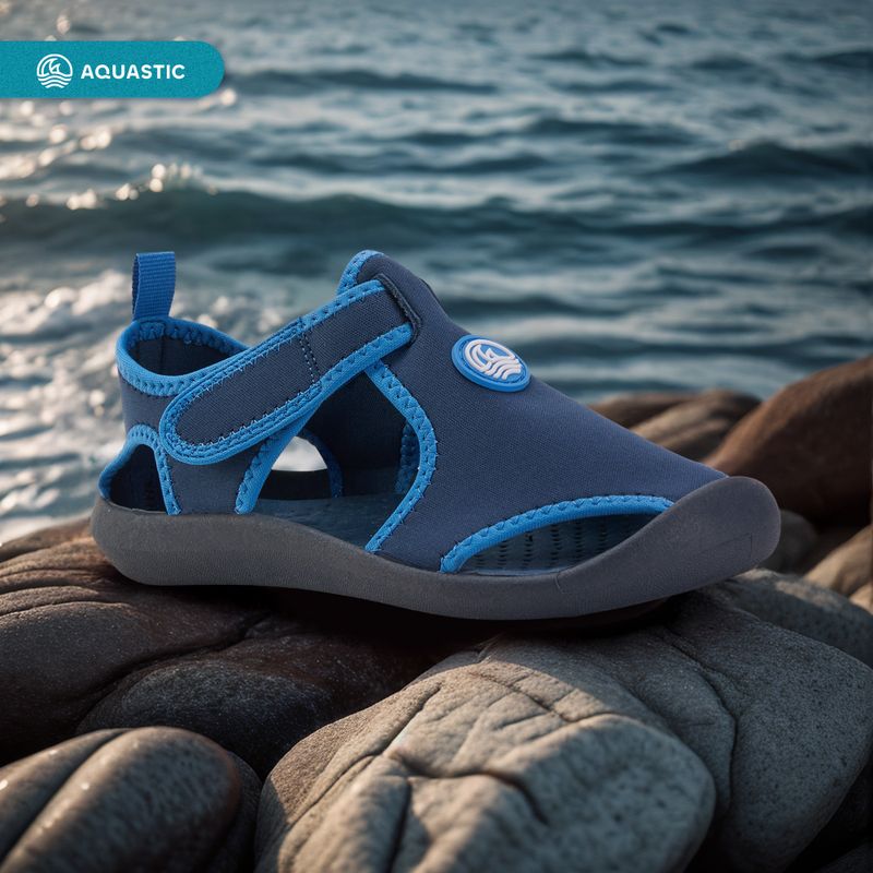 Детски сандали AQUASTIC Noni в тъмносиньо 6