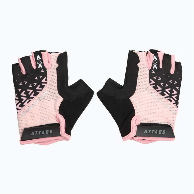 Дамски ръкавици за колоездене ATTABO Vito WMNS gel shock proof pink/black 2