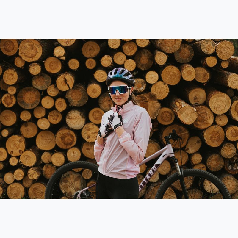 Дамски ръкавици за колоездене ATTABO Vito WMNS gel shock proof pink/black 11