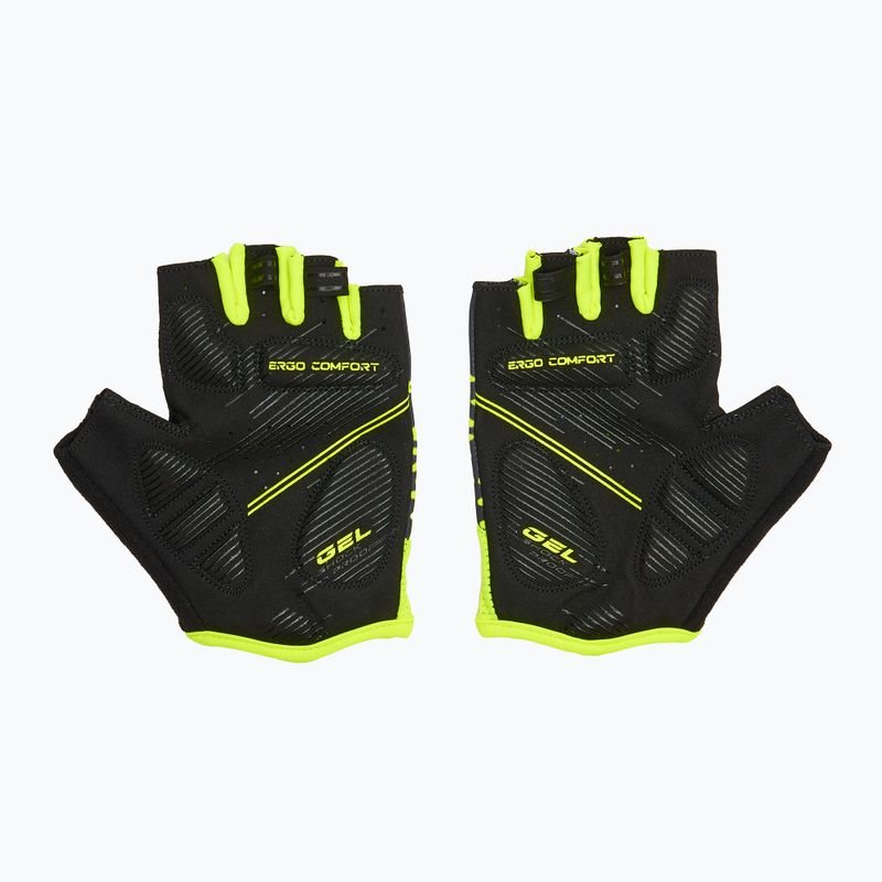 Велосипедни ръкавици ATTABO Vito gel shock proof lime/black 3
