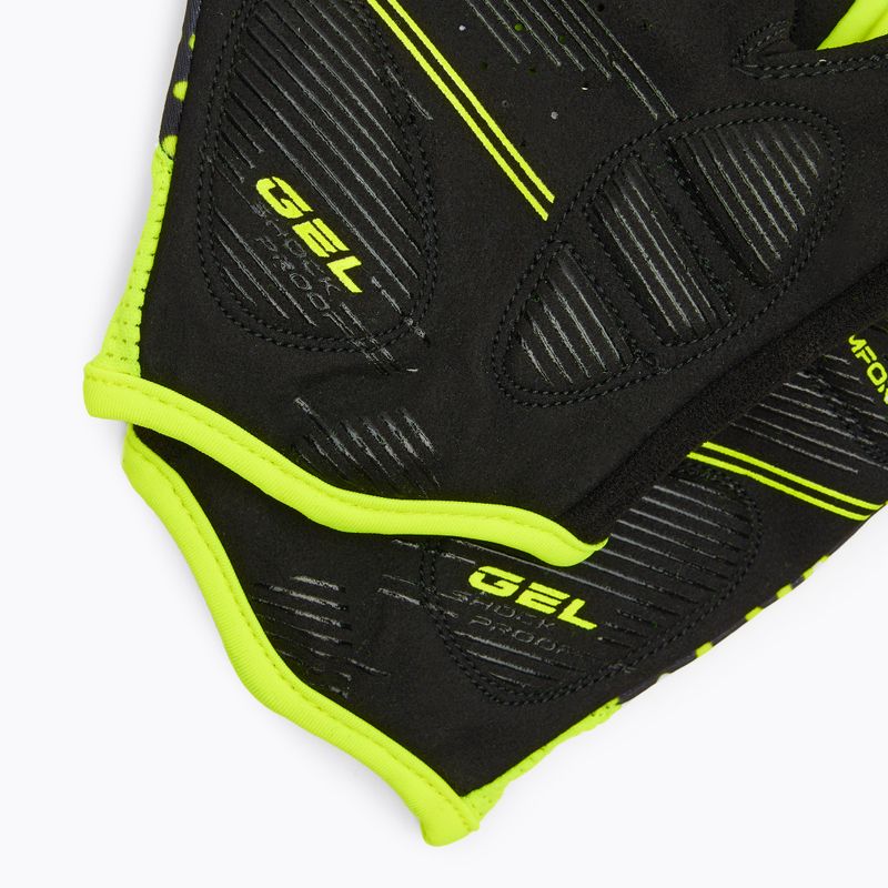 Велосипедни ръкавици ATTABO Vito gel shock proof lime/black 5
