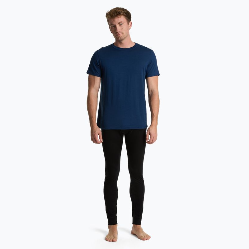 Мъжка термотениска WOOLCANO Merino 100% TEE0546 navy blue 7