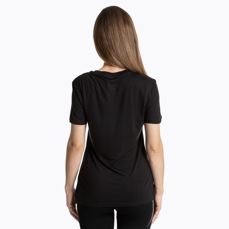 Дамска термотениска WOOLCANO Merino TEE0547 black 3
