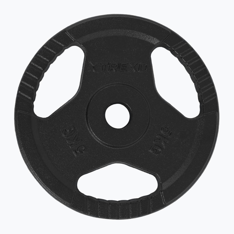 Чугунена тежест XTREXO TRX-ICP005 5 кг хром 3