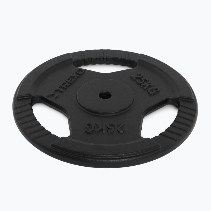 Чугунена тежест XTREXO TRX-ICP025 25 кг хром