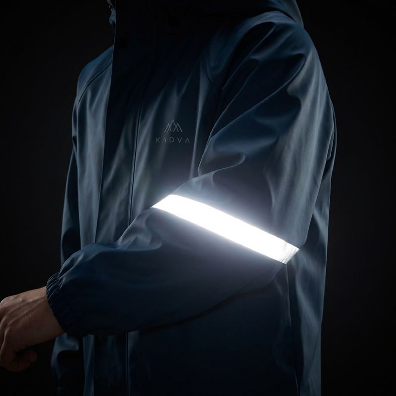 Детско яке за дъжд KADVA AquaLock JR navy blue 7