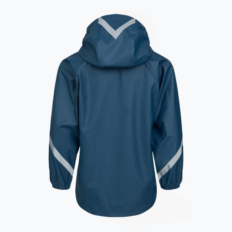 Детско яке за дъжд KADVA AquaLock JR navy blue 2