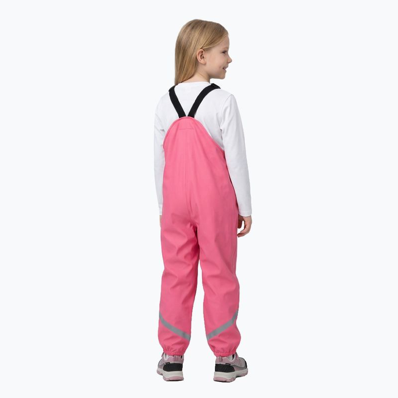 Детски дъждобрани панталони KADVA AquaLock JR pink 2