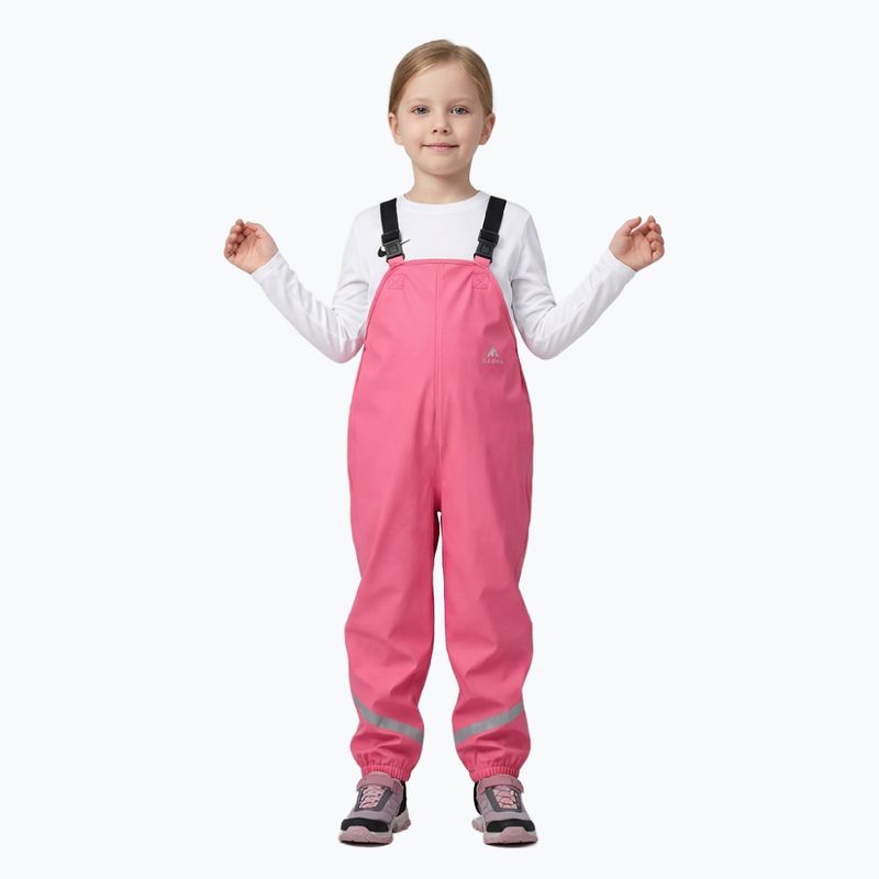 Детски дъждобрани панталони KADVA AquaLock JR pink 3