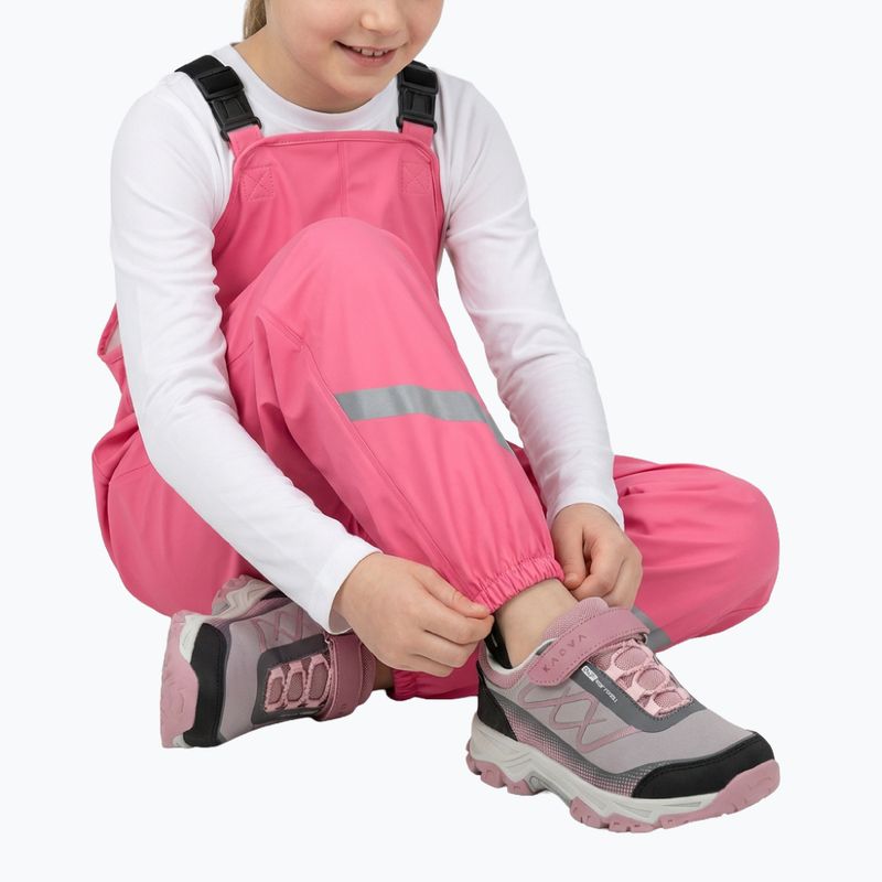 Детски дъждобрани панталони KADVA AquaLock JR pink 4