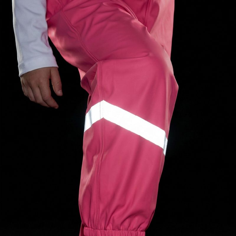 Детски дъждобрани панталони KADVA AquaLock JR pink 5