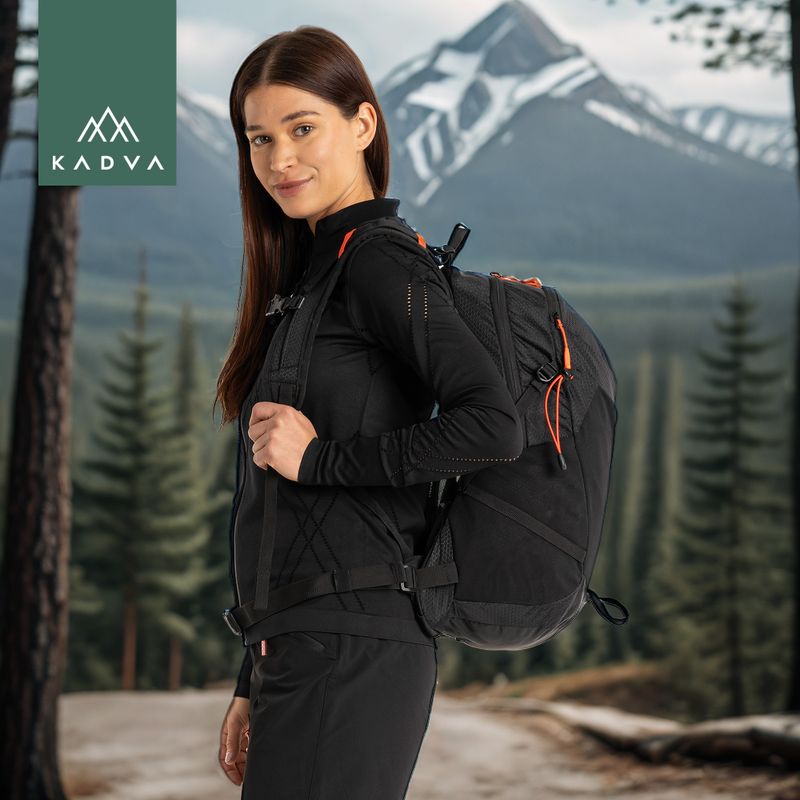 KADVA Aventura 22 л туристическа раница черна 26