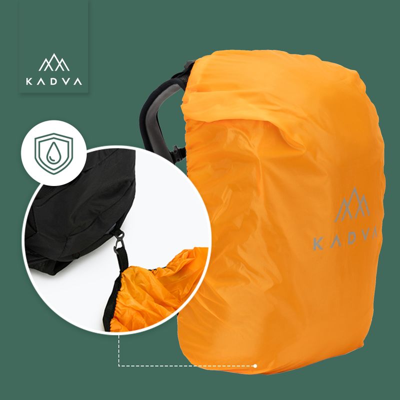 KADVA Aventura 22 л туристическа раница стоманено синьо 31