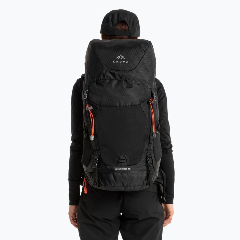 Туристическа раница KADVA Sendero 35 л черна 19