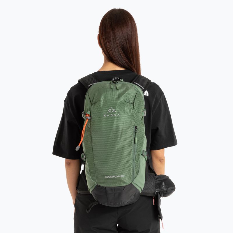 KADVA Escapada туристическа раница 20 л зелена 11