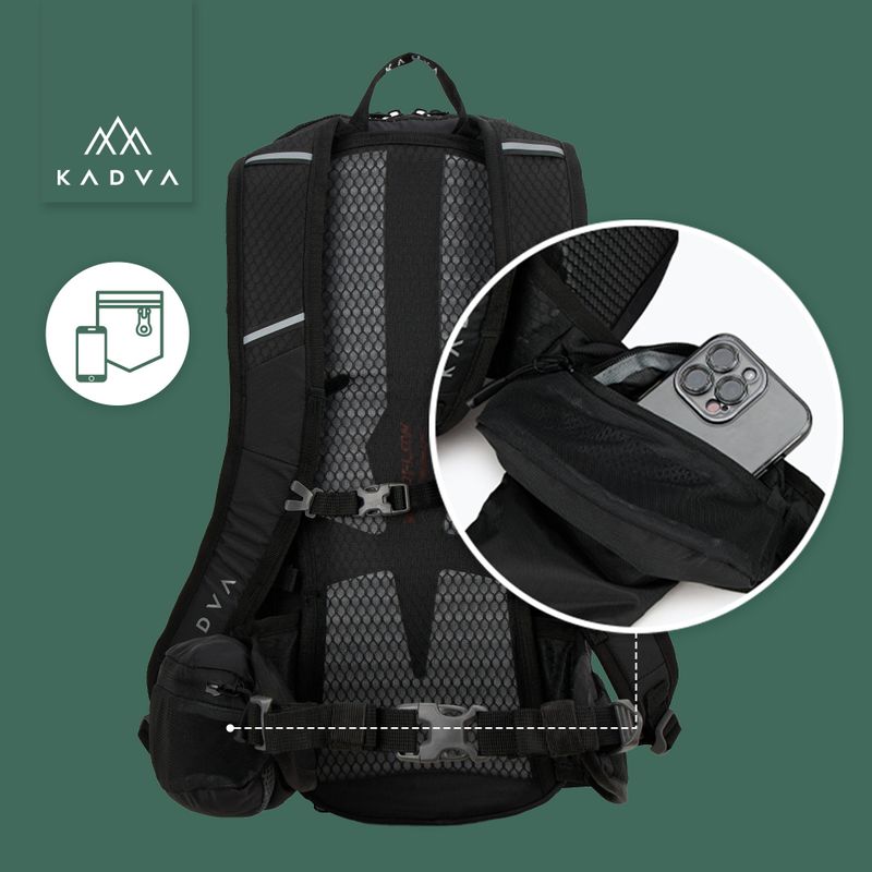 Туристическа раница KADVA Escapada 20 л зелена 19