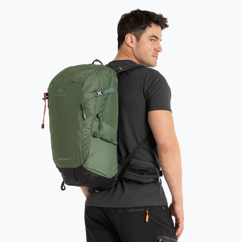 KADVA Escapada туристическа раница 30 л зелена 2