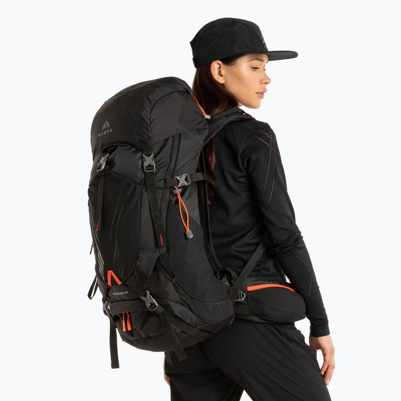 Туристическа раница KADVA Vagabundo 40 л черна 21