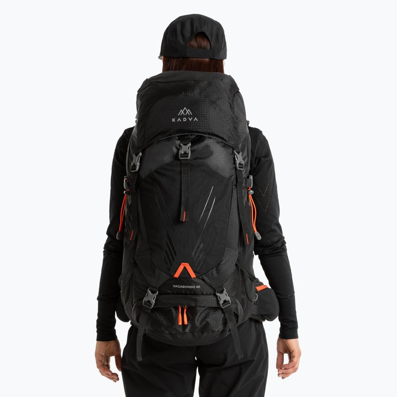 Туристическа раница KADVA Vagabundo 40 л черна 22