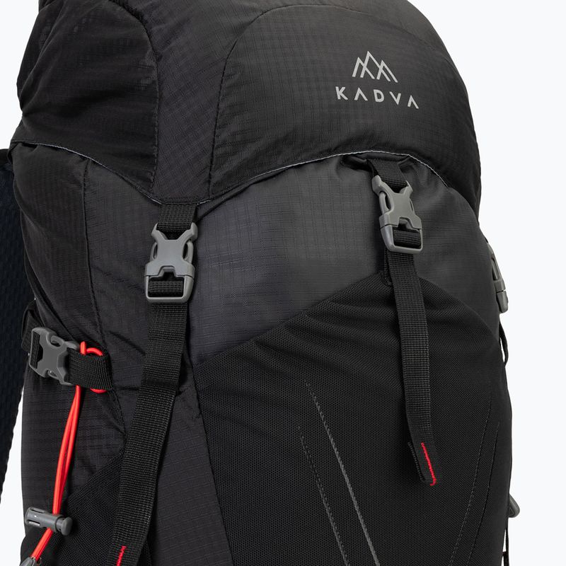 Туристическа раница KADVA Vagabundo 40 л черна 8