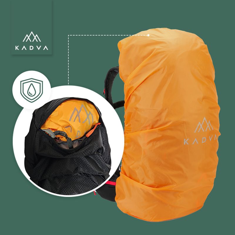 Туристическа раница KADVA Vagabundo 40 л черна 30