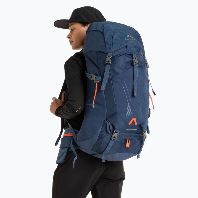 Туристическа раница KADVA Vagabundo 40 л синя 19