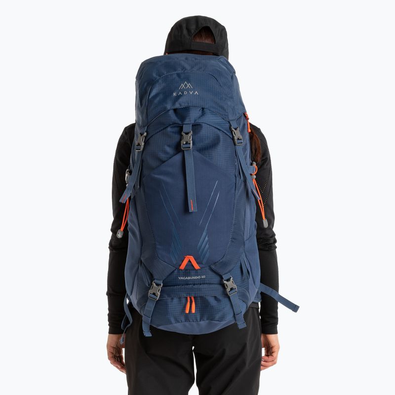 Туристическа раница KADVA Vagabundo 40 л синя 22