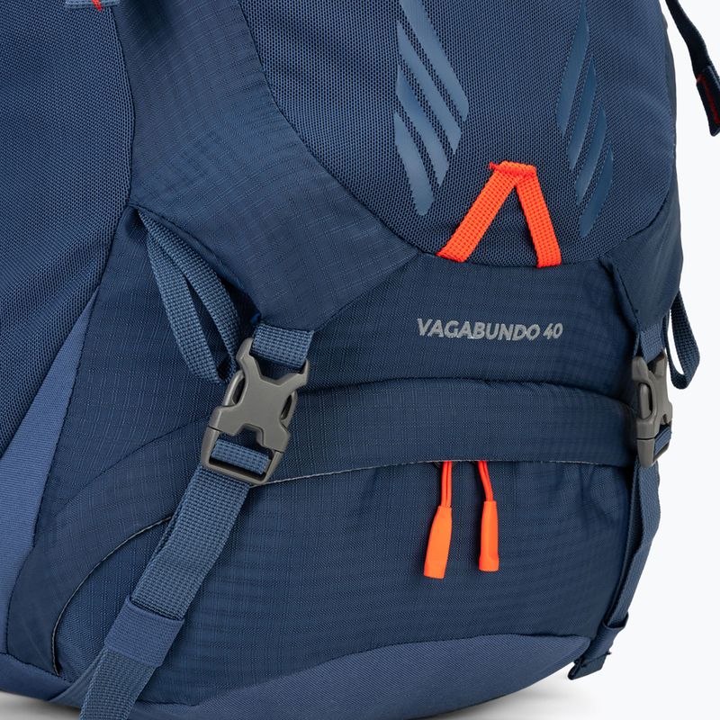 Туристическа раница KADVA Vagabundo 40 л синя 8