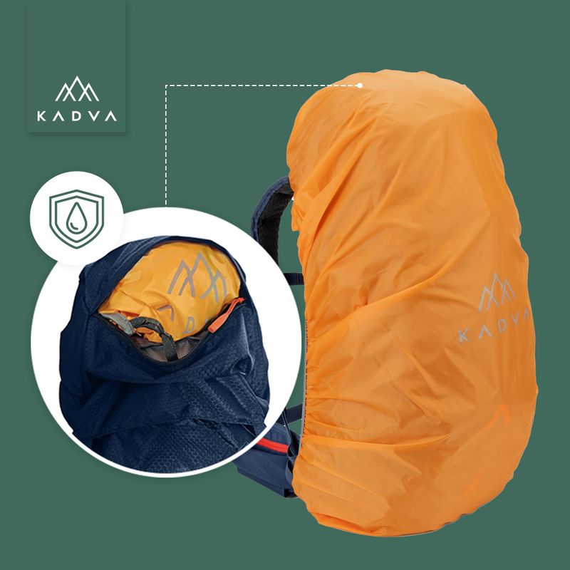 Туристическа раница KADVA Vagabundo 40 л синя 28