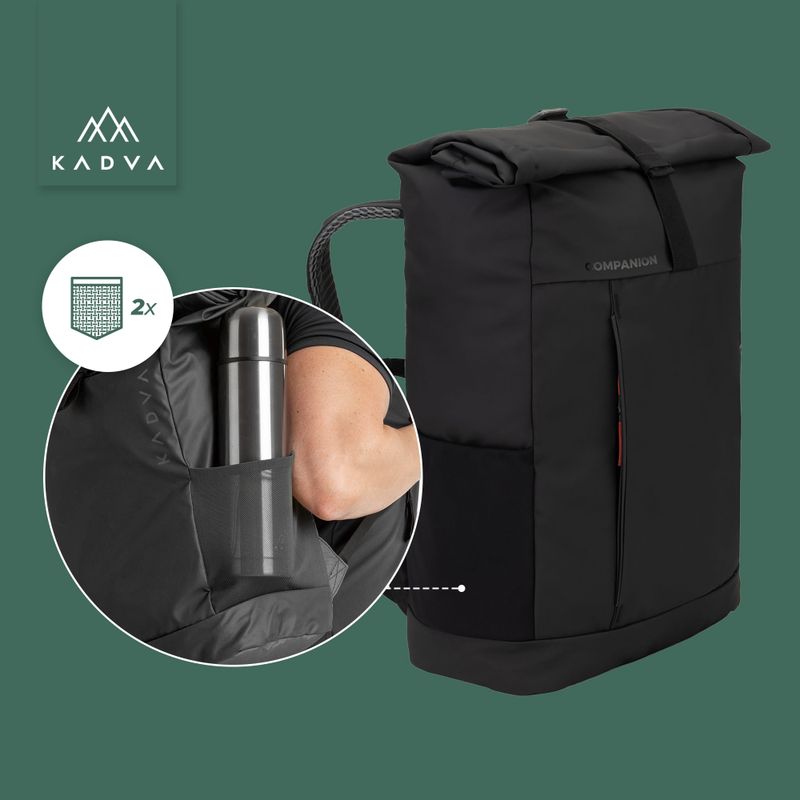 KADVA Companion 20 л градска раница черна 11