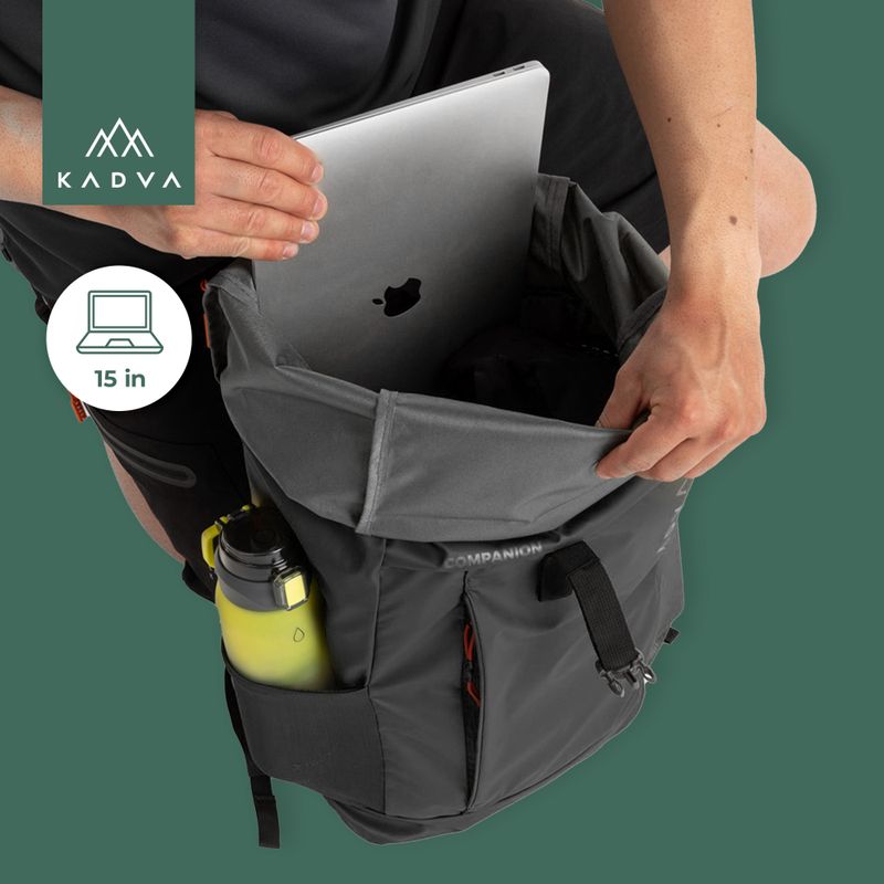 KADVA Companion 20 л градска раница черна 12
