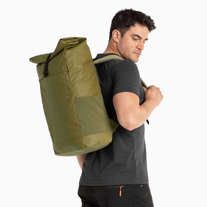 KADVA Companion 20 л градска раница в цвят каки 9