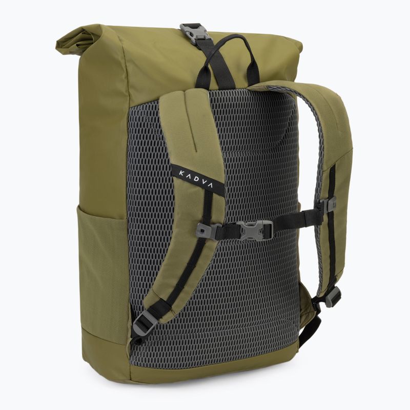 KADVA Companion 20 л градска раница в цвят каки 4