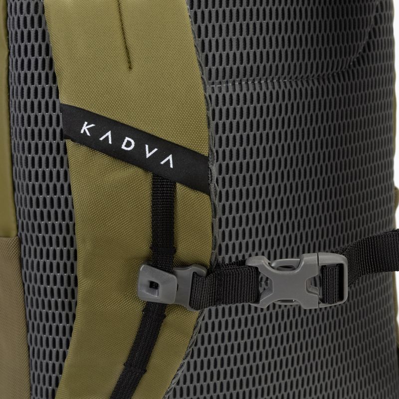 KADVA Companion 20 л градска раница в цвят каки 5