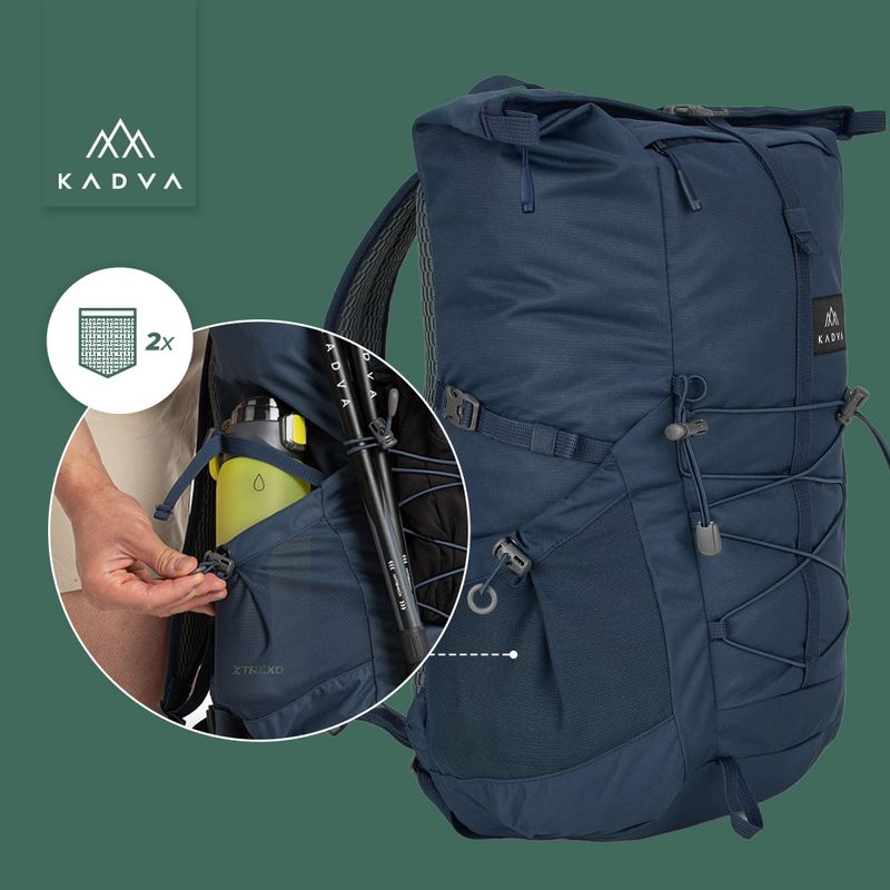 Градска раница KADVA CityQuest 22 л тъмносиня 26