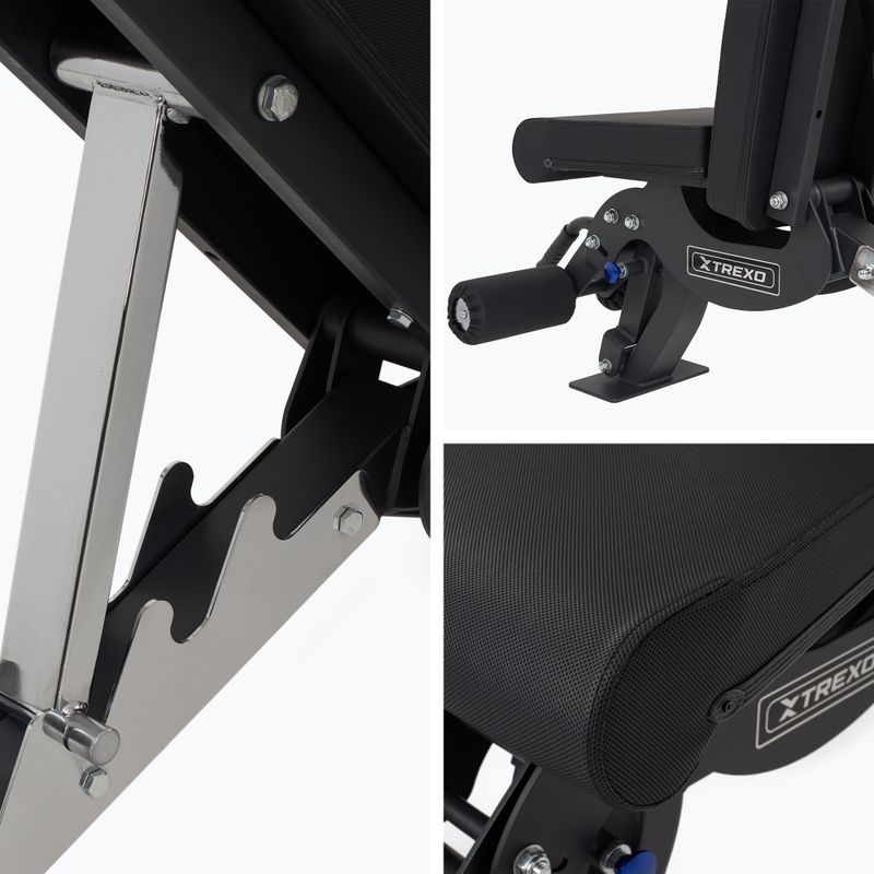 Пейка за обучение XTREXO Ajax черна 6