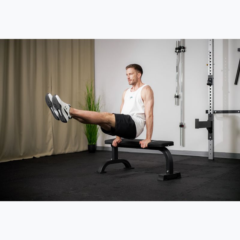 XTREXO B10 Права тренировъчна пейка черна 8