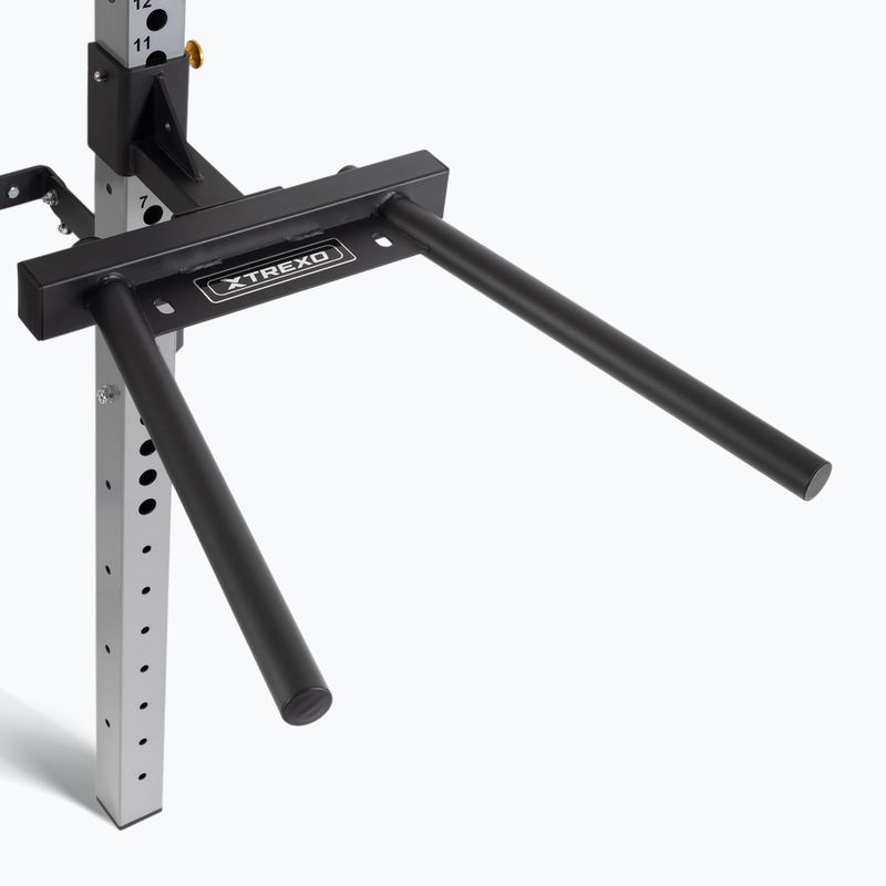 Стенна клетка TREXO Mercury с пейка и стойка за плочи черна 7