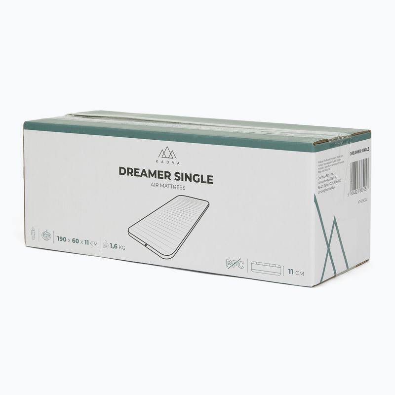 KADVA Dreamer Единичен надуваем матрак син 9