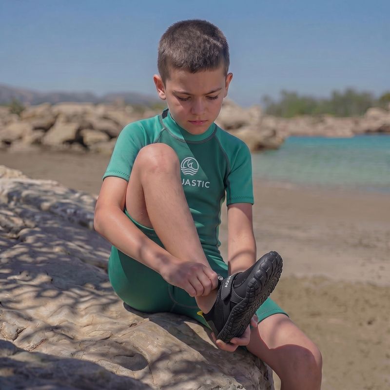 Детски водни обувки AQUASTIC Reef T черен 5