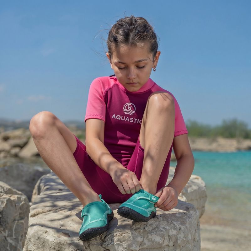 Детски обувки за вода AQUASTIC NINO Turquoise 4
