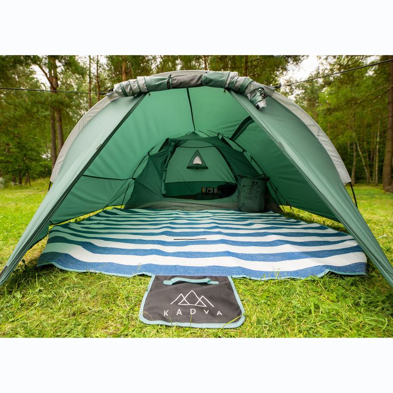 KADVA Палатка за къмпинг за 3 човека Kavio 3 green 25