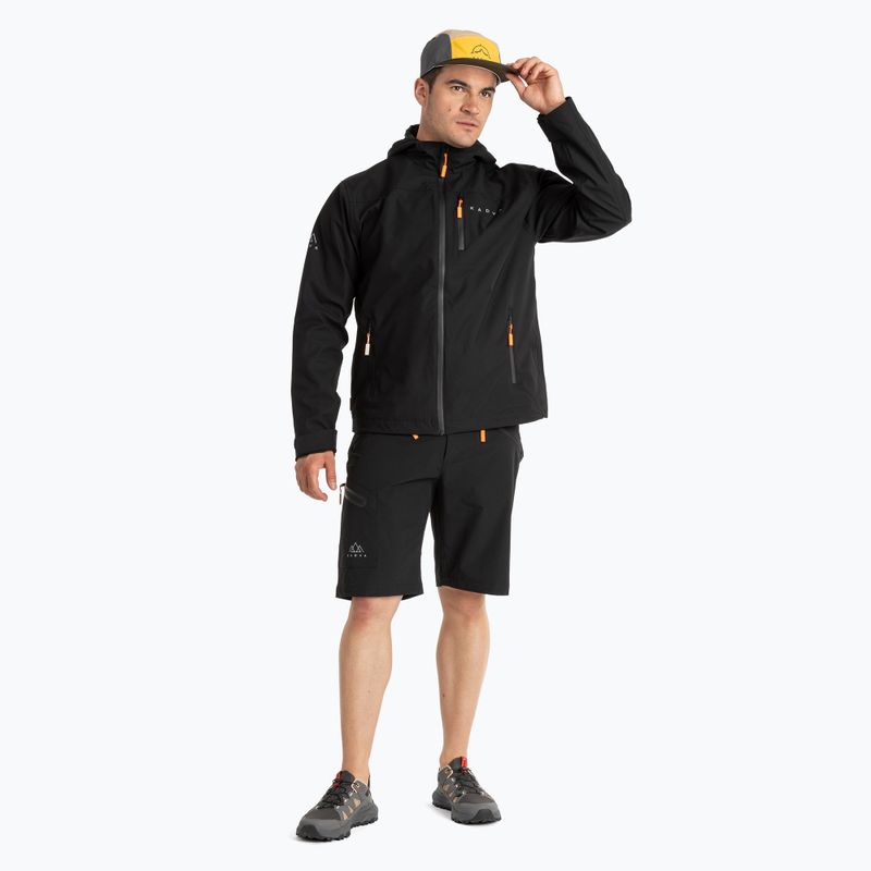 Мъжки къси панталони KADVA Reto black 2