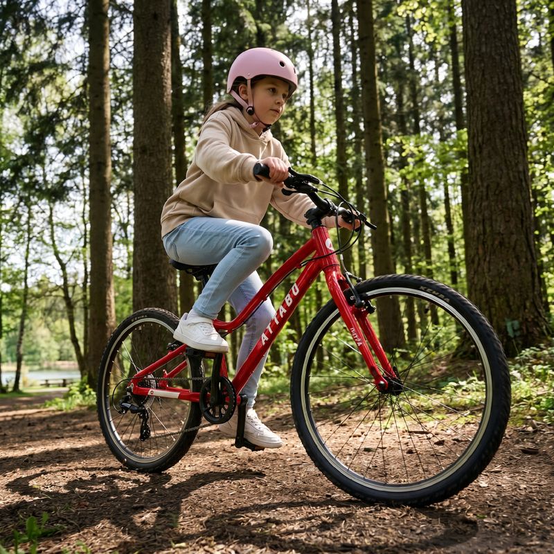 Детски велосипед ATTABO EASE 24" червен 4