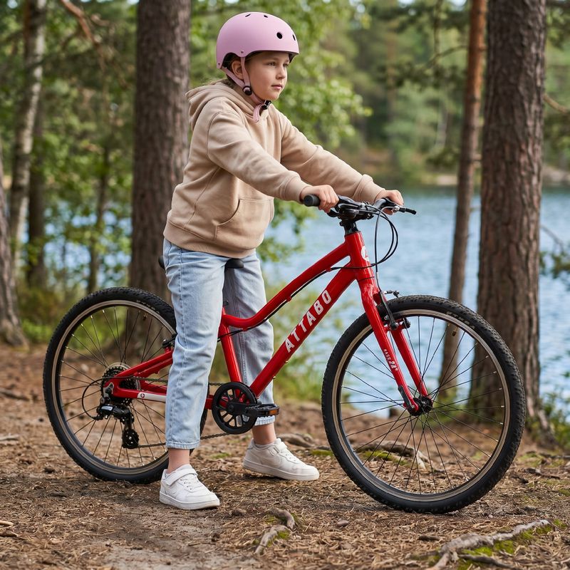 Детски велосипед ATTABO EASE 24" червен 6