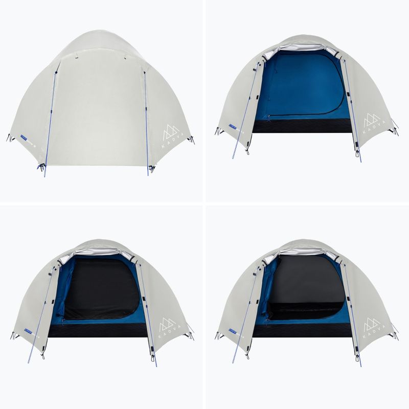 Къмпинг палатка 3-osobowy KADVA CAMPdome 3 grey 4