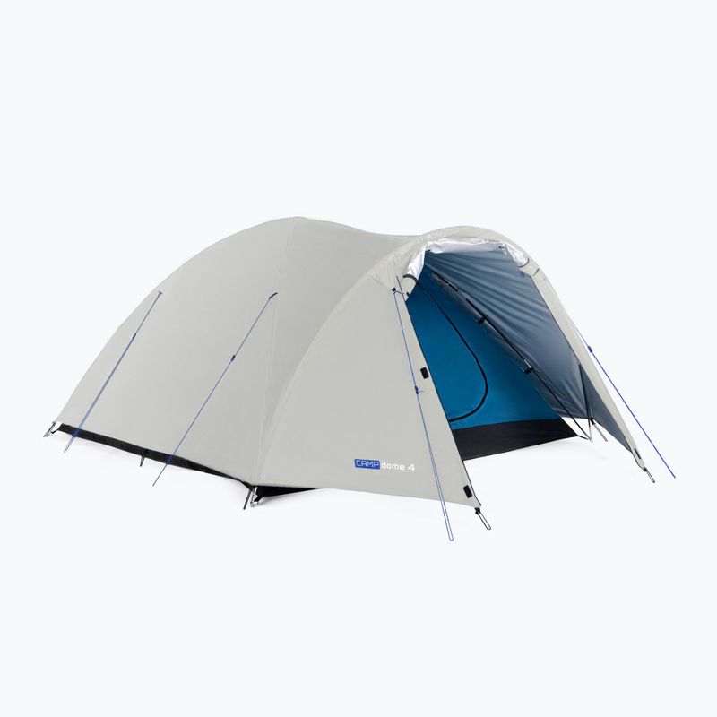 Четириместна палатка за къмпинг KADVA CAMPdome 4 сива