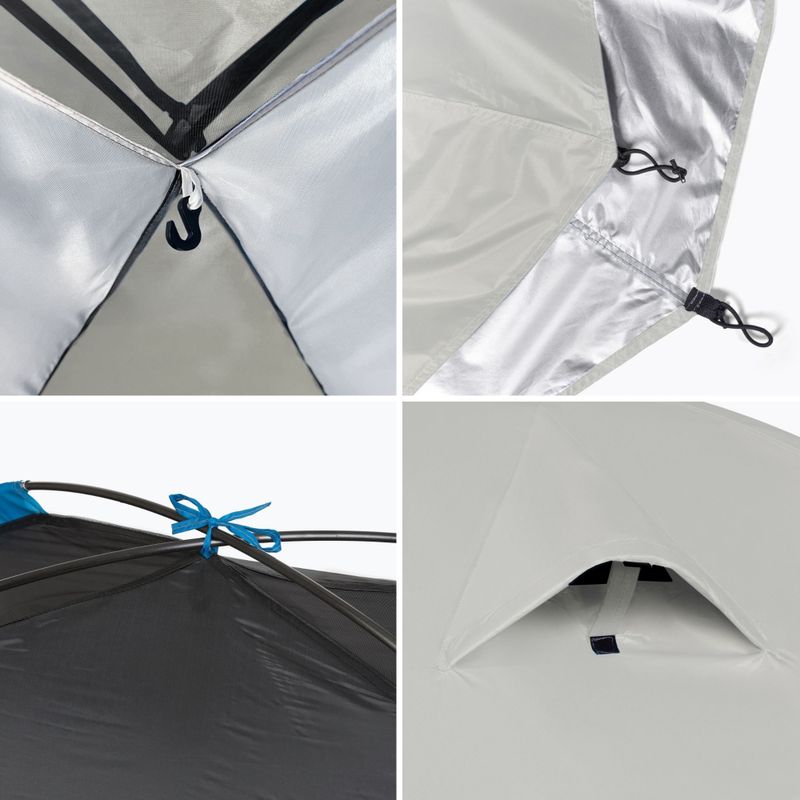 Палатка за къмпинг 4-местна KADVA CAMPdome 4 grey 5