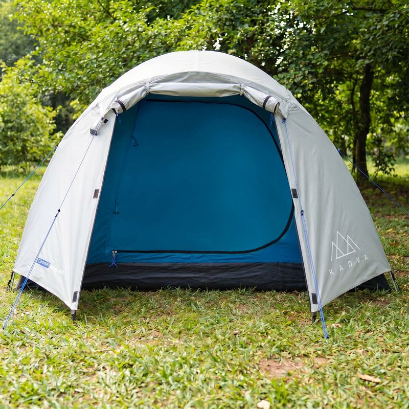 Палатка за къмпинг 4-местна KADVA CAMPdome 4 grey 11