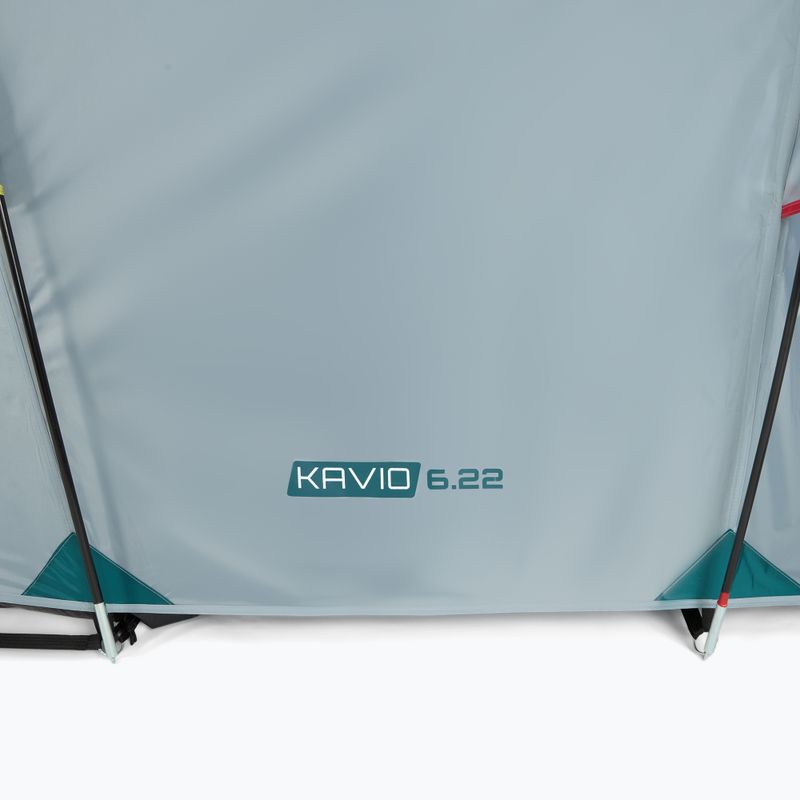 Къмпинг палатка KADVA Kavio 6 плюс сива 9
